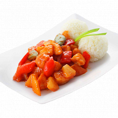 Курица в кисло-сладком соусе